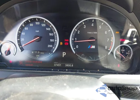 2014 BMW M6 z USA, uszkodzony, nr VIN WBSLZ9C53ED278723